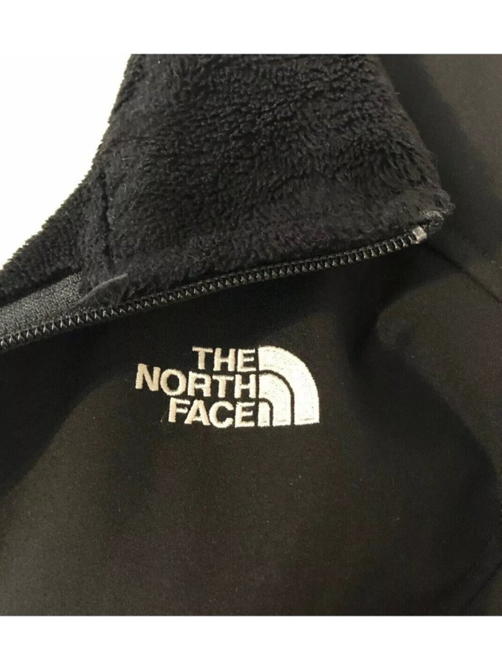 North Face Womens Soft Shell Jacket Black Medium Sports Hiking Water Resistant - Picture 3 of 9